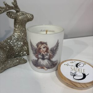 Sojavahast küünal jõhvikas "Ingel"